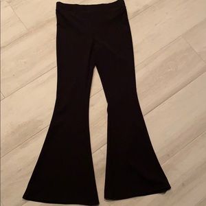 Black bell bottoms